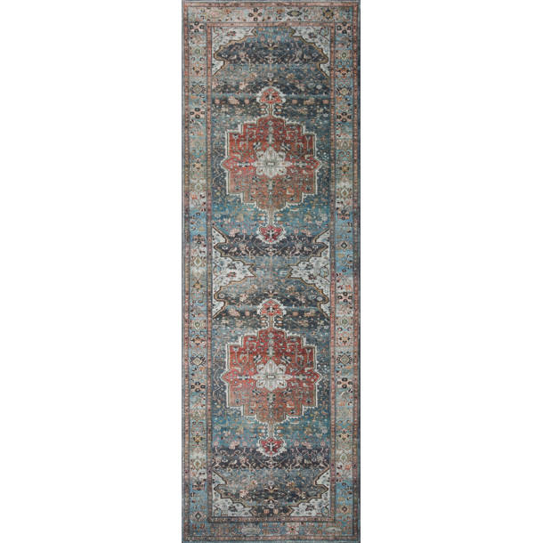 Loloi II Margot Oriental Antique/Sage Area Rug feat. CloudPile